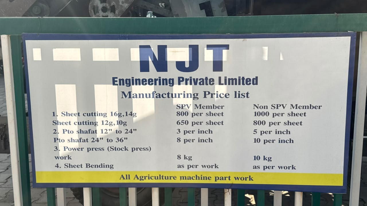 Manufacturing services at the centre